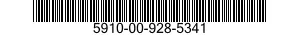 5910-00-928-5341 CAPACITOR,FIXED,PLASTIC DIELECTRIC 5910009285341 009285341