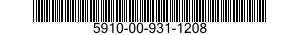 5910-00-931-1208  5910009311208 009311208