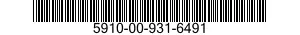 5910-00-931-6491  5910009316491 009316491