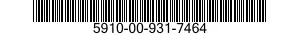 5910-00-931-7464 CAPACITOR,VARIABLE,GLASS DIELECTRIC 5910009317464 009317464