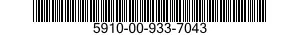 5910-00-933-7043  5910009337043 009337043