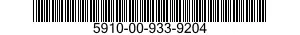5910-00-933-9204  5910009339204 009339204