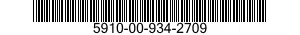 5910-00-934-2709  5910009342709 009342709