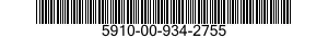5910-00-934-2755  5910009342755 009342755