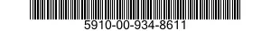 5910-00-934-8611  5910009348611 009348611