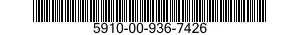 5910-00-936-7426  5910009367426 009367426