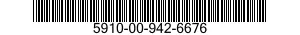 5910-00-942-6676  5910009426676 009426676