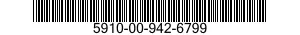 5910-00-942-6799  5910009426799 009426799