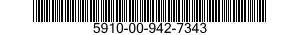 5910-00-942-7343 CAPACITOR,FIXED,ELECTROLYTIC 5910009427343 009427343