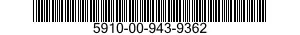 5910-00-943-9362 CAPACITOR,FIXED,ELECTROLYTIC 5910009439362 009439362