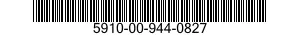 5910-00-944-0827 CAPACITOR,FIXED,ELECTROLYTIC 5910009440827 009440827