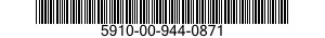 5910-00-944-0871  5910009440871 009440871