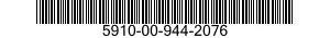 5910-00-944-2076 CAPACITOR,FIXED,ELECTROLYTIC 5910009442076 009442076
