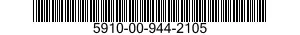 5910-00-944-2105 CAPACITOR,FIXED,PLASTIC DIELECTR 5910009442105 009442105