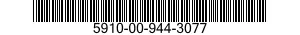 5910-00-944-3077 CAPACITOR,VARIABLE,AIR DIELECTRIC 5910009443077 009443077