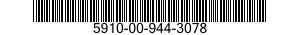 5910-00-944-3078  5910009443078 009443078