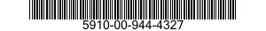 5910-00-944-4327  5910009444327 009444327