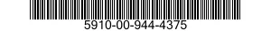 5910-00-944-4375  5910009444375 009444375