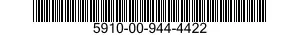 5910-00-944-4422  5910009444422 009444422