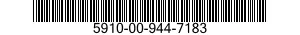 5910-00-944-7183 CAPACITOR,FIXED,METALLIZED,PAPER-PLASTIC 5910009447183 009447183