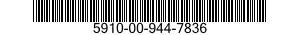 5910-00-944-7836  5910009447836 009447836