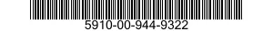 5910-00-944-9322 CAPACITOR,VARIABLE,GLASS DIELECTRIC 5910009449322 009449322