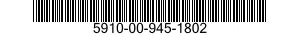 5910-00-945-1802 CAPACITOR,FIXED,PLASTIC DIELECTRIC 5910009451802 009451802