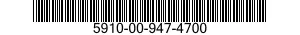 5910-00-947-4700  5910009474700 009474700