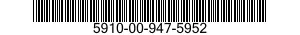 5910-00-947-5952  5910009475952 009475952
