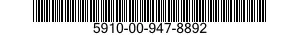 5910-00-947-8892  5910009478892 009478892