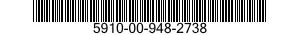 5910-00-948-2738  5910009482738 009482738