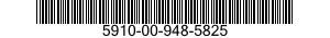 5910-00-948-5825  5910009485825 009485825