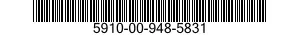 5910-00-948-5831  5910009485831 009485831