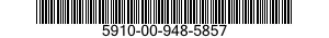 5910-00-948-5857  5910009485857 009485857