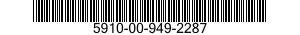 5910-00-949-2287  5910009492287 009492287
