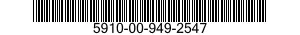 5910-00-949-2547  5910009492547 009492547