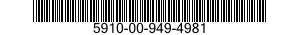 5910-00-949-4981  5910009494981 009494981