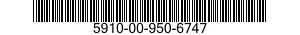 5910-00-950-6747  5910009506747 009506747