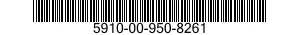 5910-00-950-8261  5910009508261 009508261