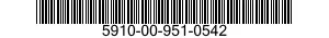 5910-00-951-0542  5910009510542 009510542