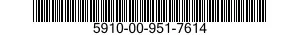 5910-00-951-7614  5910009517614 009517614