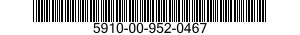 5910-00-952-0467 CAPACITOR,FIXED,ELECTROLYTIC 5910009520467 009520467