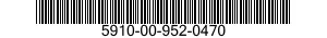 5910-00-952-0470 CAPACITOR,FIXED 5910009520470 009520470