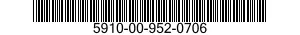 5910-00-952-0706  5910009520706 009520706