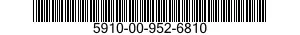 5910-00-952-6810  5910009526810 009526810
