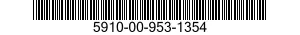 5910-00-953-1354 CAPACITOR,FIXED,CERAMIC DIELECTRIC 5910009531354 009531354