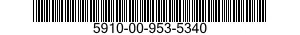 5910-00-953-5340  5910009535340 009535340