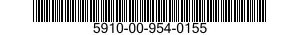 5910-00-954-0155 CAPACITOR,FIXED,CERAMIC DIELECTR 5910009540155 009540155
