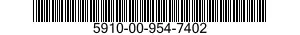 5910-00-954-7402  5910009547402 009547402