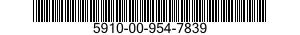 5910-00-954-7839  5910009547839 009547839